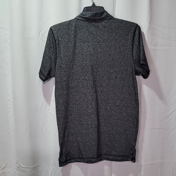 Rugby University Men's Gray Short Sleeve Polo Shirt Comfort Fit Size Small EUC - Picture 4 of 6